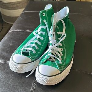 Converse Green High-Top Sneakers